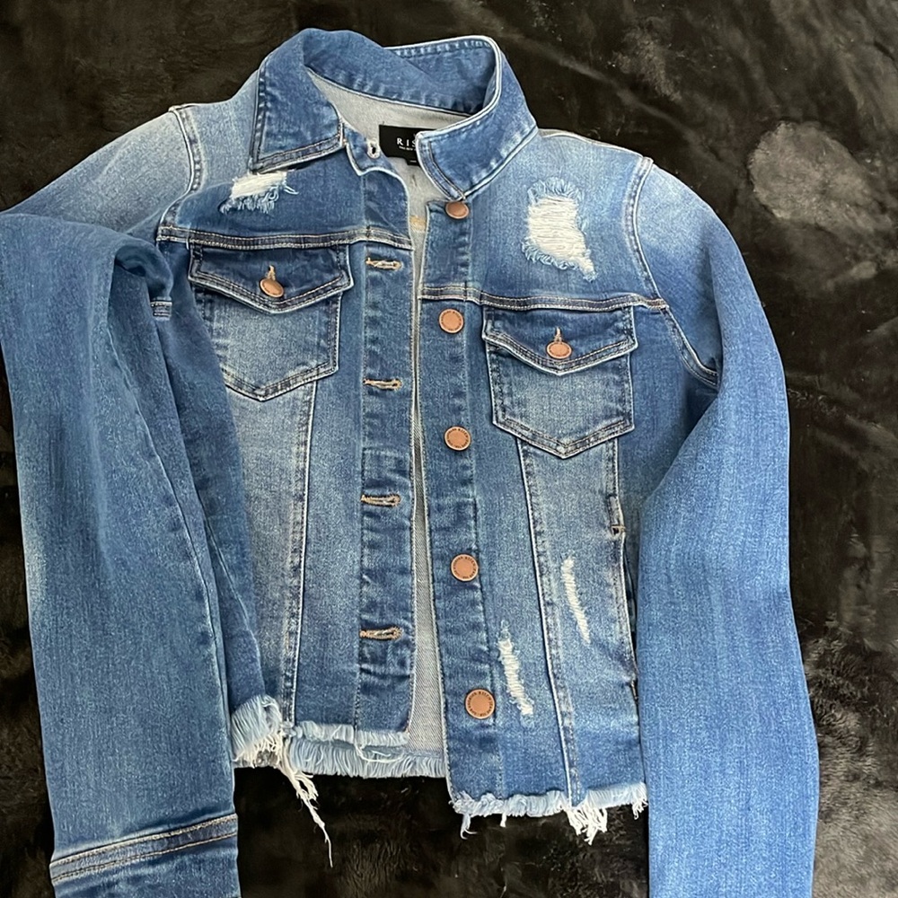 New cute jeans jacket